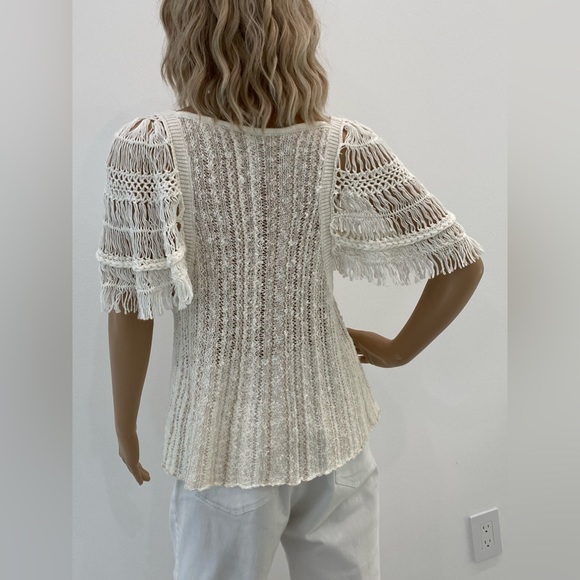 NWOT Free People Ivory Top - Picture 7 of 11